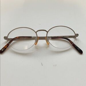 Tommy Hilfiger Rimless  Silver & Tortoise Glasses Frame